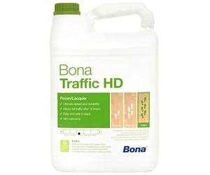BONA Traffic HD - Smalto per parquet, 2 confezioni da 5 litri 5 litri Semi opaco