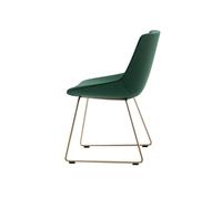 Bonaldo Sedia Artika Si con gambe in metallo e seduta a scelta
