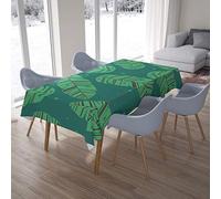Bonamaison, Antimuffa, Antimacchia, Asciugatura rapida, Impermeabile, Lavabile in lavatrice, 100% Poliestere, Tovaglia Moderno (140cm x 200cm) - Progettato e Prodotto in Turchia