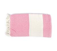 Bonamaison - Asciugamano da spiaggia e da bagno, in cotone, leggero, morbido, assorbente, 98 x 172 cm, prodotto in Turchia