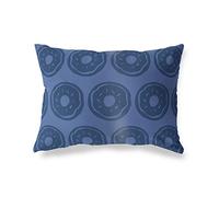 BonaMaison Blu Fodera per Cuscino Cotone e Copricuscini Federa per Divano Casa Soggiorno Camera da Letto Decorazione Interni ed Esterni, 35x50 Cm - Progettata e Prodotta in Turchia