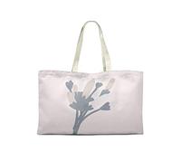 Bonamaison Borsa Tote Stampata 100% Cotone, Borsa Della Spesa Riutilizzabile, Borsa Della Spesa, Lavabile in Lavatrice, Ecologica, Borsa in Tela Con Manici, 50X40 Cm - Progettata E Prodotta in Turchia