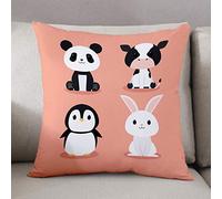 Bonamaison Copricuscini Decorativi da Letto, Polyester, Multicolor, 45x45