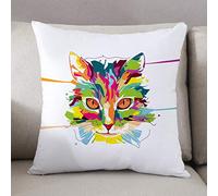 Bonamaison Copricuscini Decorativi da Letto, Polyester, Multicolor, 45x45