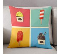 Bonamaison Copricuscini Decorativi da Letto, Polyester, Multicolor, 45x45