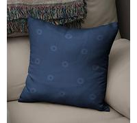 BonaMaison Fodera per Cuscino Blu Cotone e Copricuscini Federa per Divano Casa Soggiorno Camera da Letto Decorazione Interni ed Esterni, Dimensioni: 43x43 - Prodotta in Turchia