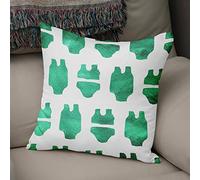 BonaMaison Fodera per Cuscino Cotone e Copricuscini Federa per Divano Casa Soggiorno Camera da Letto Decorazione Interni ed Esterni, 43x43 Cm - Progettata e Prodotta in Turchia