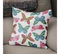 BonaMaison Fodera per Cuscino Pattern casuale Cotone e Copricuscini Federa per Divano Camera da Letto Decorazione Interni ed Esterni, Dimensioni: 43x43 Cm - Progettata e Prodotta in Turchia