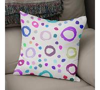 BonaMaison Fodera per Cuscino Pattern casuale Cotone e Copricuscini Federa per Divano Camera da Letto Decorazione Interni ed Esterni, Dimensioni: 43x43 Cm - Progettata e Prodotta in Turchia