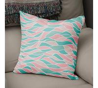 BonaMaison Fodera per Cuscino Pattern casuale Cotone e Copricuscini Federa per Divano Camera da Letto Decorazione Interni ed Esterni, Dimensioni: 50x50 Cm - Progettata e Prodotta in Turchia