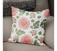 BonaMaison Fodera per Cuscino Pattern casuale Cotone e Copricuscini Federa per Divano Camera da Letto Decorazione Interni ed Esterni, Dimensioni: 43x43 Cm - Progettata e Prodotta in Turchia