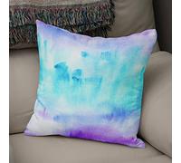 BonaMaison Fodera per Cuscino Tema dell'acquerello Cotone e Copricuscini Federa per Divano Camera da Letto Decorazione Interni ed Esterni, Dimensioni: 50x50 Cm - Progettata e Prodotta in Turchia