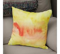 BonaMaison Fodera per Cuscino Tema dell'acquerello Cotone e Copricuscini Federa per Divano Camera da Letto Decorazione Interni ed Esterni, Dimensioni: 50x50 Cm - Progettata e Prodotta in Turchia