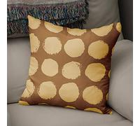 BonaMaison Fodera per Cuscino Toni marroni Cotone e Copricuscini Federa per Divano Casa Soggiorno Camera da Letto Decorazione Interni ed Esterni, Dimensioni: 50x50 - Prodotta in Turchia