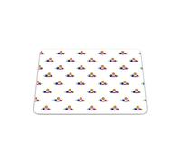 Bonamaison, Pop Art Stampa Digitale Rettangolo Tappetino per Mouse, Base Antiscivolo, per Ufficio e Casa, Dimensioni: 22x18 Cm