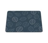 Bonamaison, Rettteck - Tappetino per mouse con stampa digitale, con fondo antiscivolo, per ufficio e casa, dimensioni: 22 x 18 cm