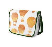 Bonamaison Stampate Digitalmente Borse da Scuola Messenger con Cinturino Cachi per Ragazze e Ragazzi, Borse a Tracolla per Studenti, Di nuovo a scuola, Dimensioni: 29x36 Cm