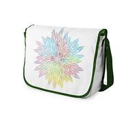 Bonamaison Stampate Digitalmente Borse da Scuola Messenger con Cinturino Cachi per Ragazze e Ragazzi, Borse a Tracolla per Studenti, Di nuovo a scuola, Dimensioni: 29x36 Cm