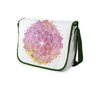 Bonamaison Stampate Digitalmente Borse da Scuola Messenger con Cinturino Cachi per Ragazze e Ragazzi, Borse a Tracolla per Studenti, Di nuovo a scuola, Dimensioni: 29x36 Cm