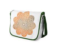 Bonamaison Stampate Digitalmente Borse da Scuola Messenger con Cinturino Cachi per Ragazze e Ragazzi, Borse a Tracolla per Studenti, Di nuovo a scuola, Dimensioni: 29x36 Cm