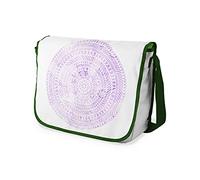 Bonamaison Stampate Digitalmente Borse da Scuola Messenger con Cinturino Cachi per Ragazze e Ragazzi, Borse a Tracolla per Studenti, Di nuovo a scuola, Dimensioni: 29x36 Cm