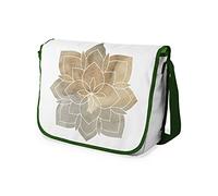 Bonamaison Stampate Digitalmente Borse da Scuola Messenger con Cinturino Cachi per Ragazze e Ragazzi, Borse a Tracolla per Studenti, Di nuovo a scuola, Dimensioni: 29x36 Cm