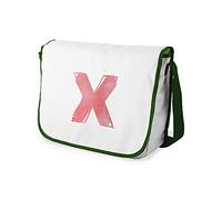 Bonamaison Stampate Digitalmente Borse da Scuola Messenger con Cinturino Cachi per Ragazze e Ragazzi, Borse a Tracolla per Studenti, Di nuovo a scuola, Dimensioni: 29x36 Cm