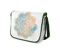 Bonamaison Stampate Digitalmente Borse da Scuola Messenger con Cinturino Cachi per Ragazze e Ragazzi, Borse a Tracolla per Studenti, Di nuovo a scuola, Dimensioni: 29x36 Cm