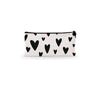 Bonamaison Stampato Digitalmente 100% Cotone Astuccio Portapenne con Cerniera in Tela, Portapenne per Studenti, Bambini, Ragazzi, Ragazze, Astuccio per Matita, 1 Pezzo, Dimensioni: 21x12 Cm