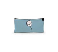 Bonamaison Stampato Digitalmente 100% Cotone Astuccio Portapenne con Cerniera in Tela, Portapenne per Studenti, Bambini, Ragazzi, Ragazze, Astuccio per Matita, 1 Pezzo, Dimensioni: 21x12 Cm