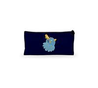 Bonamaison Stampato Digitalmente 100% Cotone Astuccio Portapenne con Cerniera in Tela, Portapenne per Studenti, Bambini, Ragazzi, Ragazze, Astuccio per Matita, 1 Pezzo, Dimensioni: 21x12 Cm