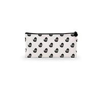 Bonamaison Stampato Digitalmente 100% Cotone Astuccio Portapenne con Cerniera in Tela, Portapenne per Studenti, Bambini, Ragazzi, Ragazze, Astuccio per Matita, 1 Pezzo, Dimensioni: 21x12 Cm