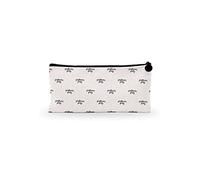 Bonamaison Stampato Digitalmente 100% Cotone Astuccio Portapenne con Cerniera in Tela, Portapenne per Studenti, Bambini, Ragazzi, Ragazze, Astuccio per Matita, 1 Pezzo, Dimensioni: 21x12 Cm