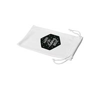 Bonamaison Stampato in Digitale 100% Cotone Custodia Morbida con Coulisse per Occhiali, Sacchetti per Occhiali, Astuccio per Occhiali da Sole, 1 Pezzo, Dimensioni: 11x19 Cm