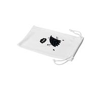 Bonamaison Stampato in Digitale 100% Cotone Custodia Morbida con Coulisse per Occhiali, Sacchetti per Occhiali, Astuccio per Occhiali da Sole, 1 Pezzo, Dimensioni: 11x19 Cm
