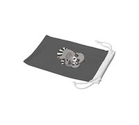Bonamaison Stampato in Digitale 100% Cotone Custodia Morbida con Coulisse per Occhiali, Sacchetti per Occhiali, Astuccio per Occhiali da Sole, 1 Pezzo, Dimensioni: 11x19 Cm