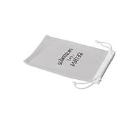 Bonamaison Stampato in Digitale 100% Cotone Custodia Morbida con Coulisse per Occhiali, Sacchetti per Occhiali, Astuccio per Occhiali da Sole, 1 Pezzo, Dimensioni: 11x19 Cm