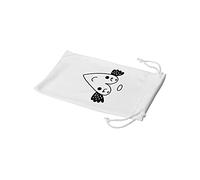 Bonamaison Stampato in Digitale 100% Cotone Custodia Morbida con Coulisse per Occhiali, Sacchetti per Occhiali, Astuccio per Occhiali da Sole, 1 Pezzo, Dimensioni: 11x19 Cm