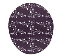 Bonamaison, Tappetino per il mouse ergonomico con poggiapolsi, stampa digitale, antiscivolo, per ufficio e casa, dimensioni: 20 x 23 cm