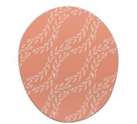 Bonamaison, Tappetino per il mouse ergonomico con poggiapolsi, stampa digitale, antiscivolo, per ufficio e casa, dimensioni: 20 x 23 cm