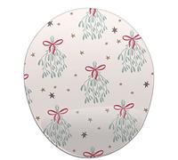 Bonamaison, Tappetino per il mouse ergonomico con poggiapolsi, stampa digitale, antiscivolo, per ufficio e casa, dimensioni: 20 x 23 cm