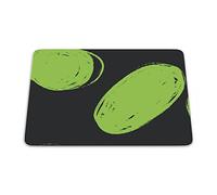 Bonamaison, Tappetino per il mouse rettangolare con stampa digitale, antiscivolo, per ufficio e casa, dimensioni: 22 x 18 cm