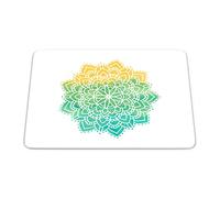 Bonamaison, Tappetino per il mouse rettangolare con stampa digitale, antiscivolo, per ufficio e casa, dimensioni: 22 x 18 cm