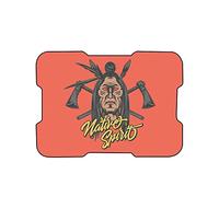 Bonamaison, Tappetino per mouse con stampa digitale, antiscivolo, per ufficio e casa, dimensioni: 22 x 18 cm