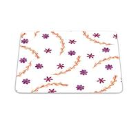Bonamaison, Tappetino per mouse rettangolare, con stampa digitale, antiscivolo, per ufficio e casa, dimensioni: 22 x 18 cm