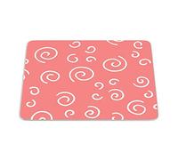 Bonamaison, Tappetino per mouse rettangolare, con stampa digitale, antiscivolo, per ufficio e casa, dimensioni: 22 x 18 cm
