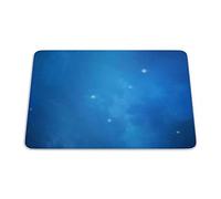 Bonamaison, Tappetino per mouse rettangolare, con stampa digitale, antiscivolo, per ufficio e casa, dimensioni: 22 x 18 cm