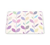 Bonamaison, Tappetino per mouse rettangolare, con stampa digitale, antiscivolo, per ufficio e casa, dimensioni: 22 x 18 cm