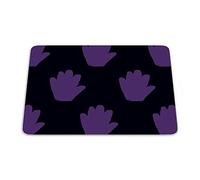 Bonamaison, Tappetino per mouse rettangolare, con stampa digitale, antiscivolo, per ufficio e casa, dimensioni: 22 x 18 cm