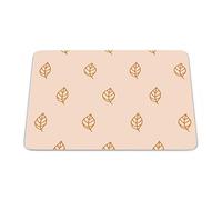 Bonamaison, Tappetino per mouse rettangolare, con stampa digitale, antiscivolo, per ufficio e casa, dimensioni: 22 x 18 cm